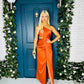 Charlotte Maxi Dress Burnt Orange