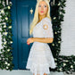 Isabella Mini Crochet Dress Off-White
