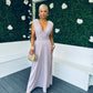 Andrea Occasion Maxi Dress Blush