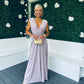 Andrea Occasion Maxi Dress Blush
