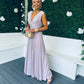 Andrea Occasion Maxi Dress Blush