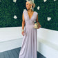 Andrea Occasion Maxi Dress Blush