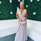 Andrea Occasion Maxi Dress Blush
