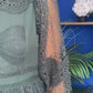 Fergie Crochet Detail Occasion Dress Forest