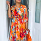 Annabel Dress Orange