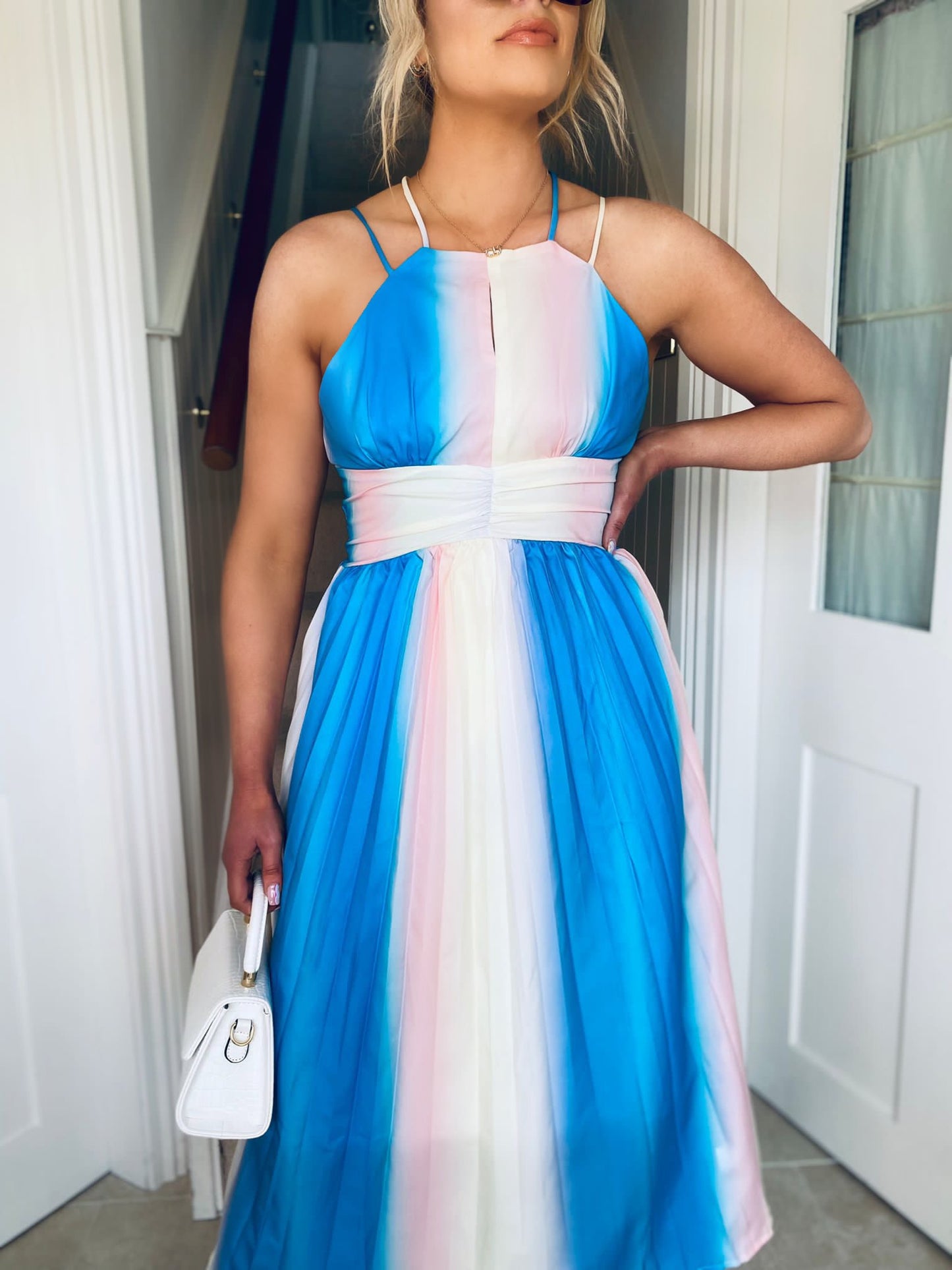 Tuar Dress Blue