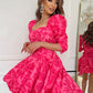 Diane Mini Dress Fuchsia