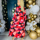 Harriet Maxi Dress Abstract Ruby