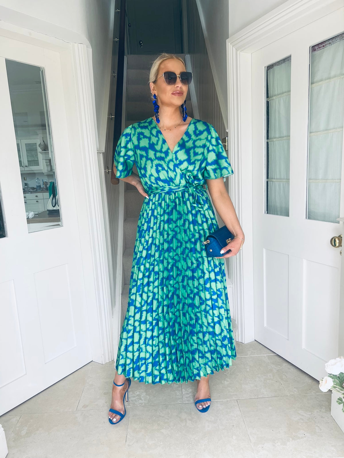 Glynn Dress Blue