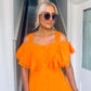 Turin Dress Orange
