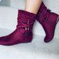 Garry Boots Wine Red