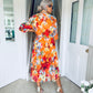Annabel Dress Orange