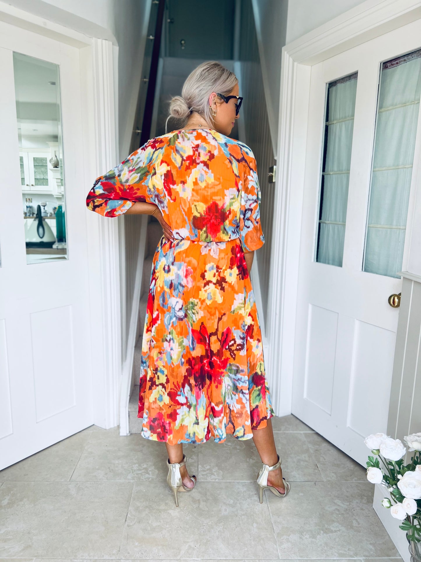 Annabel Dress Orange