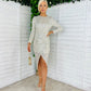 Danielle Sequin Dress Silver