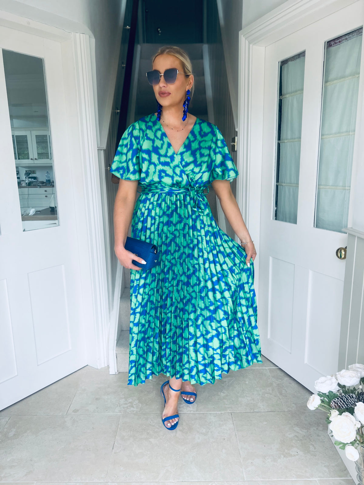 Glynn Dress Blue
