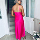 Etta Dress Fuchsia