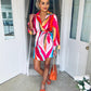 Kesia Dress Fuchsia