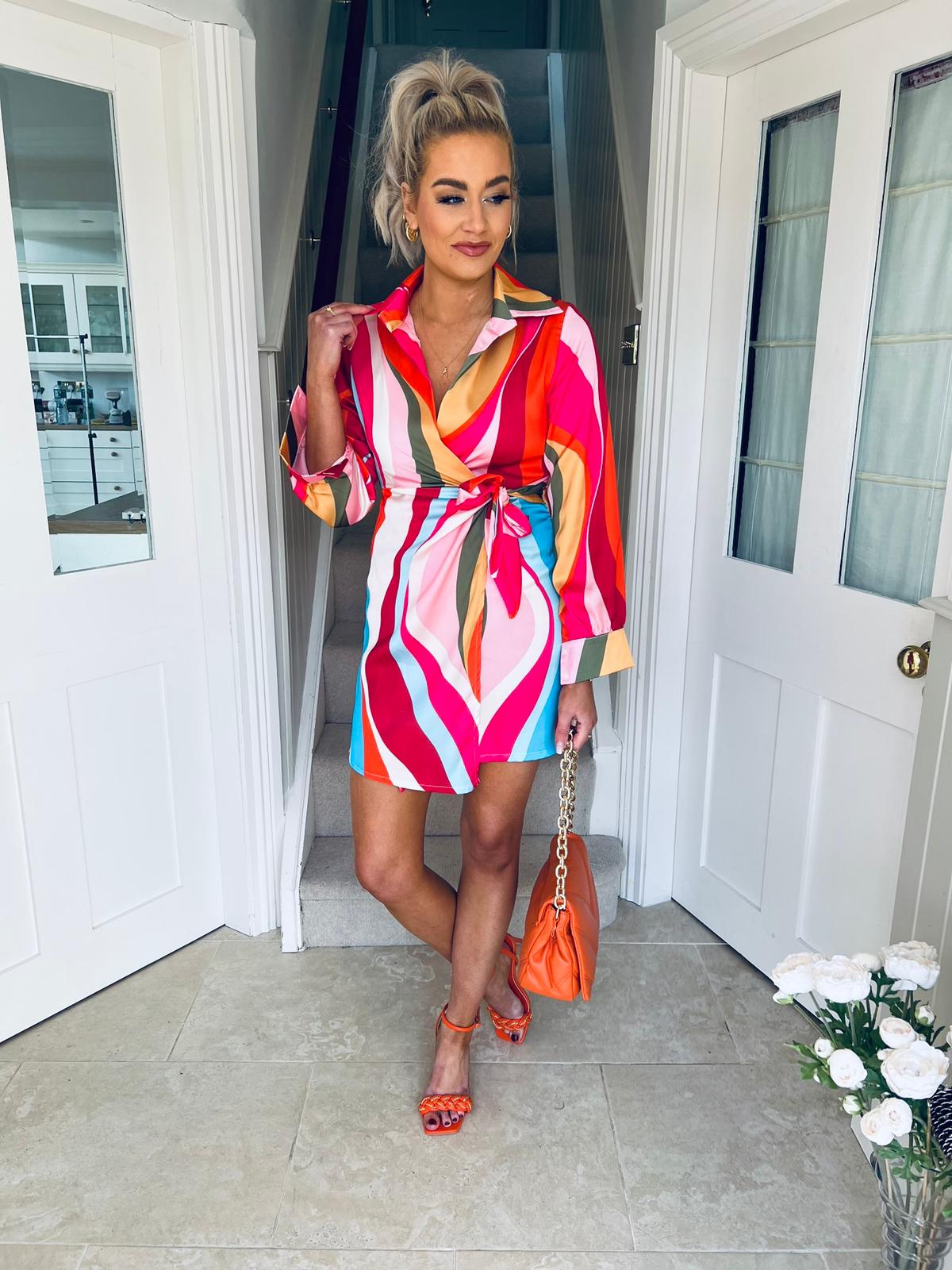 Kesia Dress Fuchsia