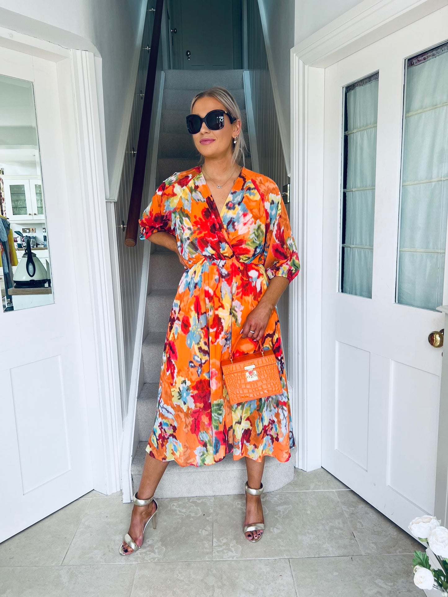 Annabel Dress Orange
