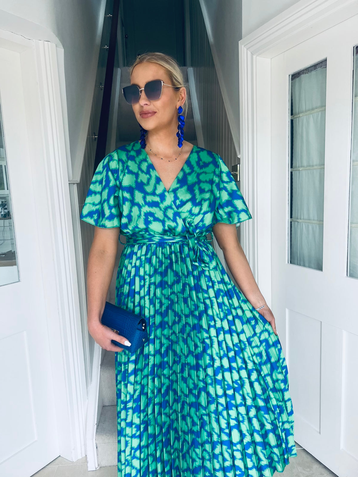Glynn Dress Blue