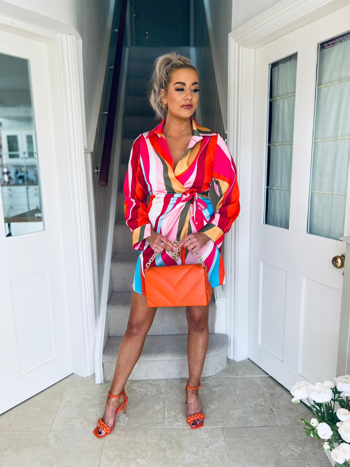 Kesia Dress Fuchsia