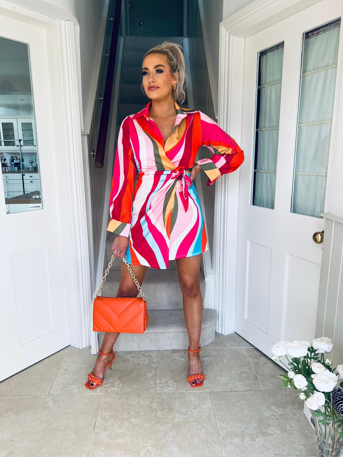 Kesia Dress Fuchsia
