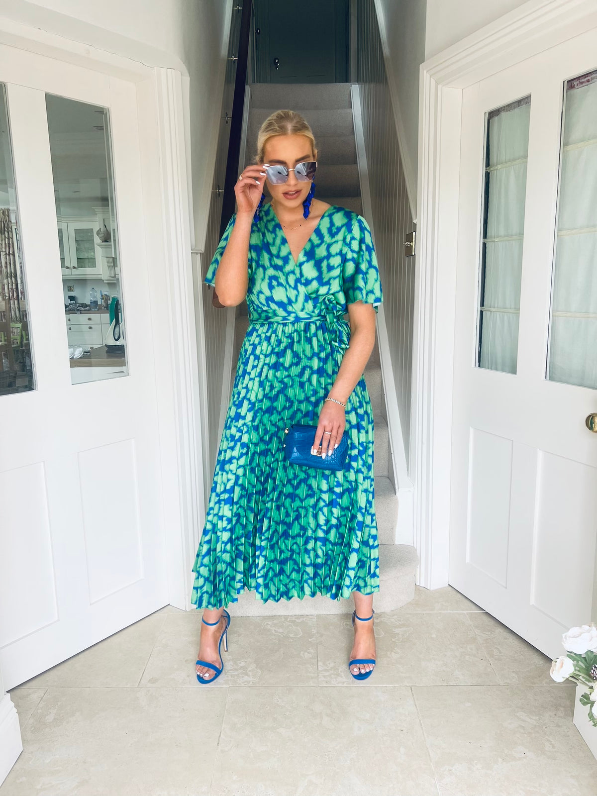 Glynn Dress Blue