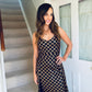Una Dress Black & Gold