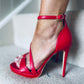 Jack Sandals Red