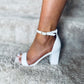 Reece Heels White