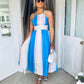 Tuar Dress Blue