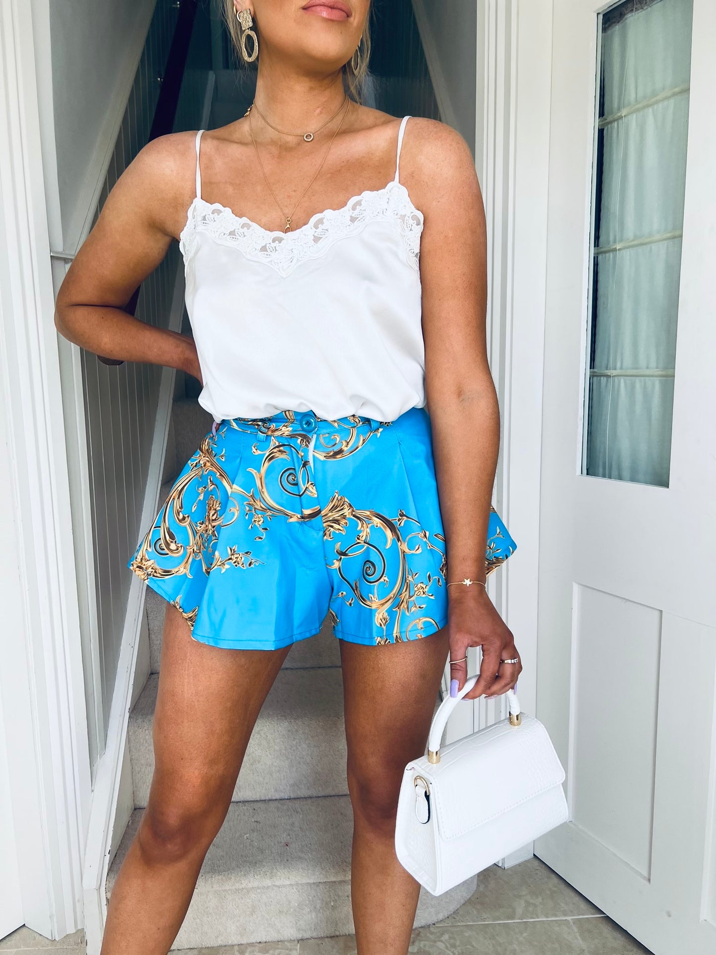 Shauna Shorts Blue