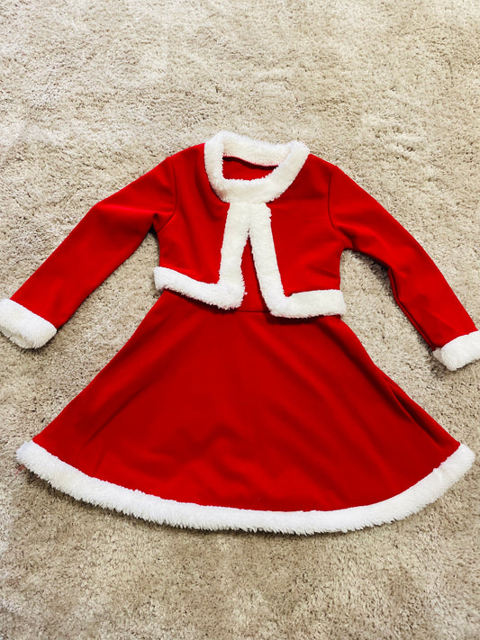 Girls Santa Dress