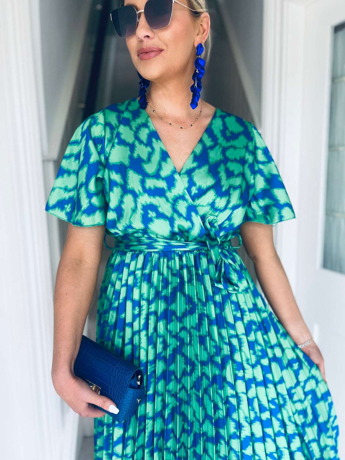 Glynn Dress Blue