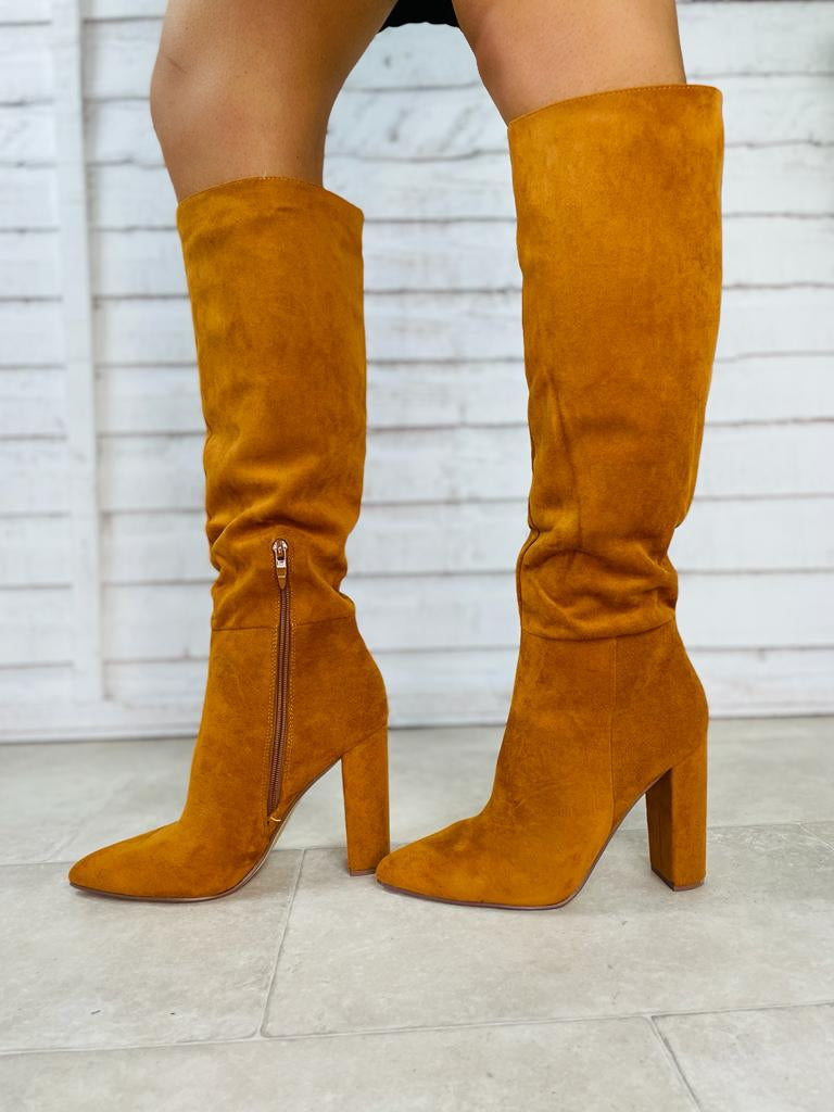 Duffy Boots Camel