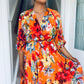 Annabel Dress Orange
