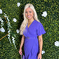 Quinn Midi Dress Purple
