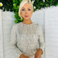 Danielle Sequin Dress Silver