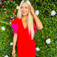 Patrice Dress Red
