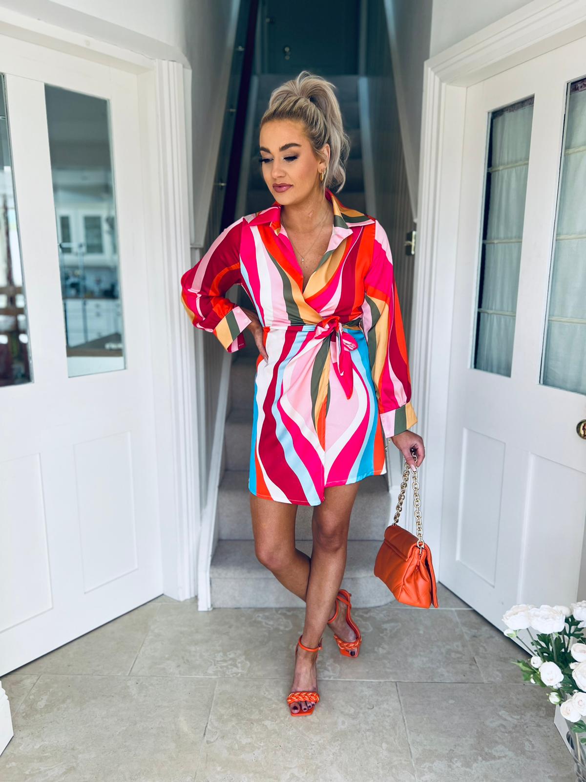 Kesia Dress Fuchsia