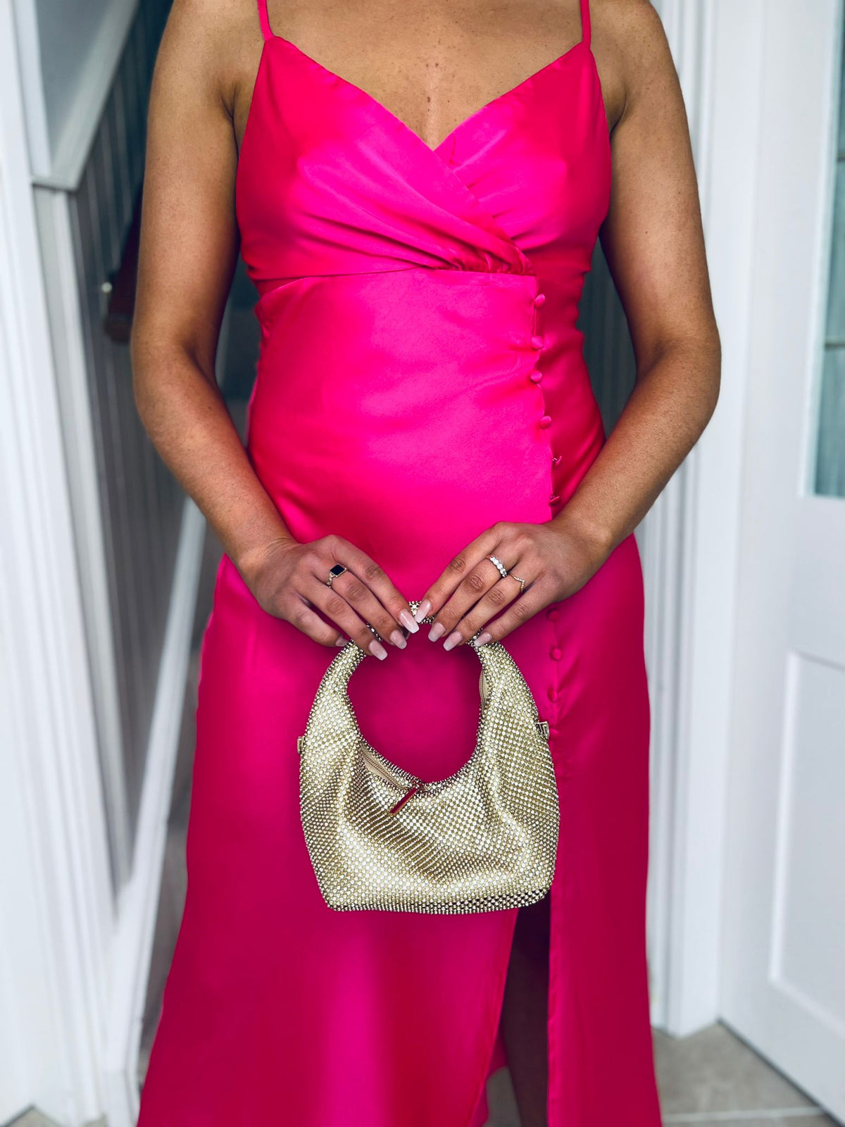 Etta Dress Fuchsia