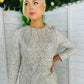 Danielle Sequin Dress Silver