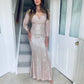 Laurie Sequin Dress Rosé