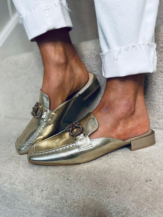 Barry Loafers Gold