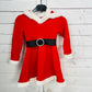 Girls Santa Dress with Black belt