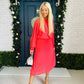 Henri Dress Coral