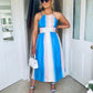 Tuar Dress Blue