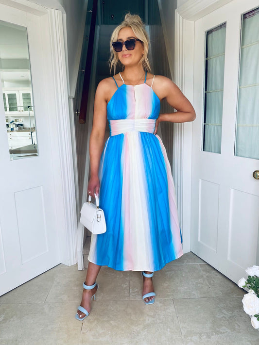 Tuar Dress Blue
