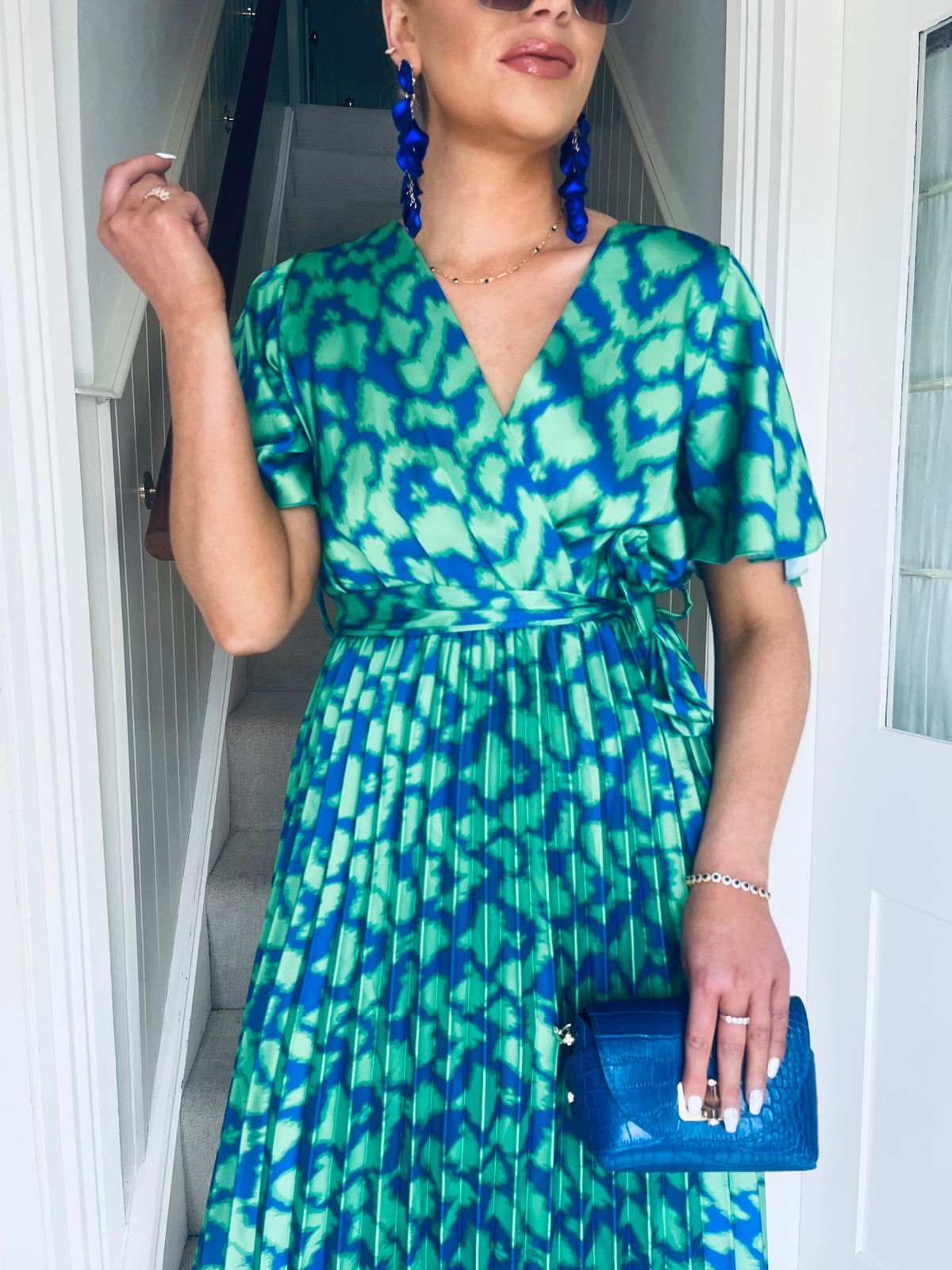 Glynn Dress Blue