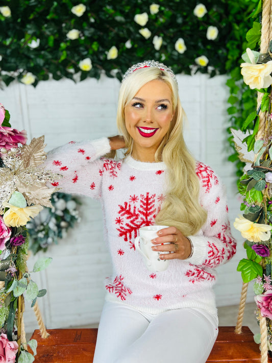 Snowflake Christmas Jumper